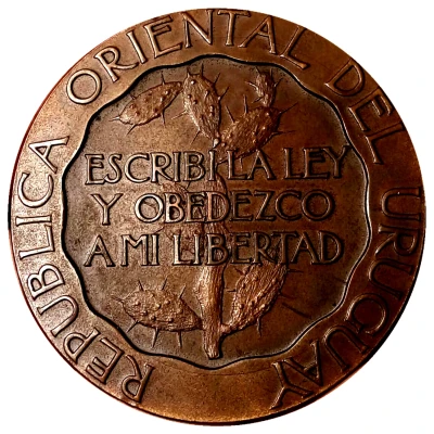 Medal - Constitution Centenary back