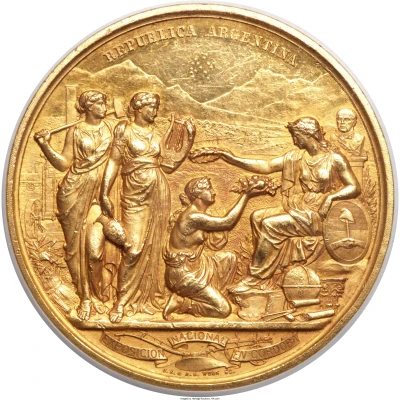 Medal - Cordoba National Exposition front