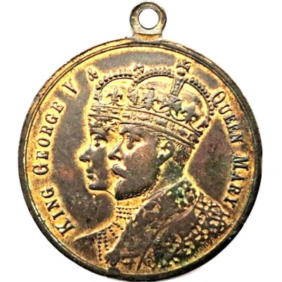 Medal - Coronation of King George V and Queen Mary - Victoria Event Medal front