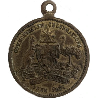 Medal - Coronation of King George V and Queen Mary back