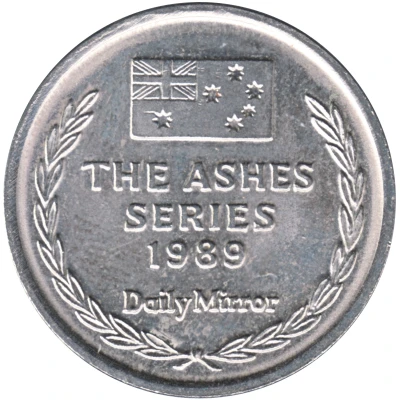 Medal - Daily Mirror The Ashes front