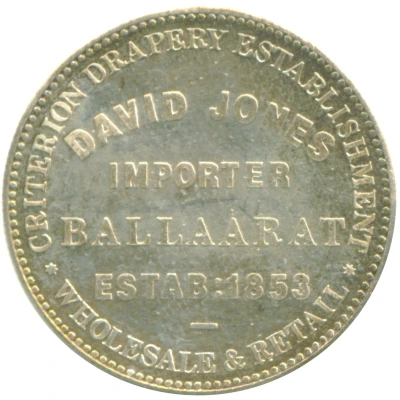 Medal - David Jones - Ballaarat (Replica) ND front