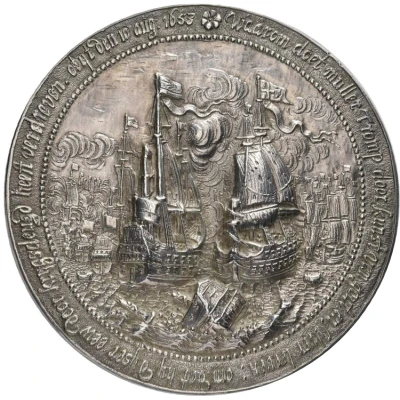 Medal - Death of Admiral Maarten Tromp back