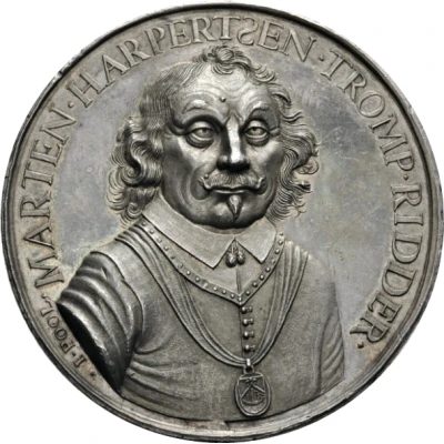 Medal - Death of admiral Maarten Tromp front