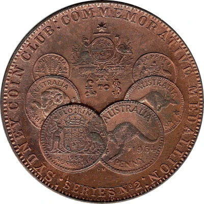 Medal - Decimal Currency Changeover Sydney Coin Club front