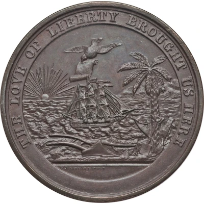 Medal - Declaration of Independence front