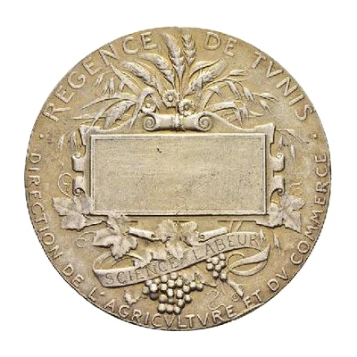 Medal - Direction de l'Agriculture et du Commerce ND back