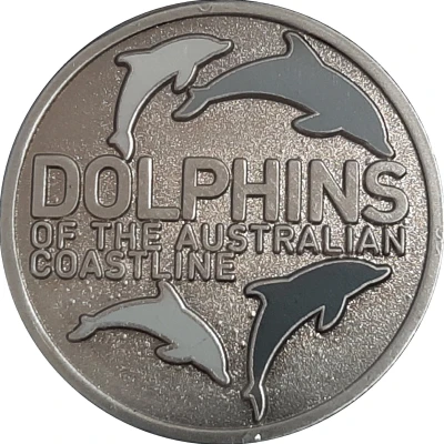 Medal - Dolphins of the Australian Coastline Australia Post Token ND back