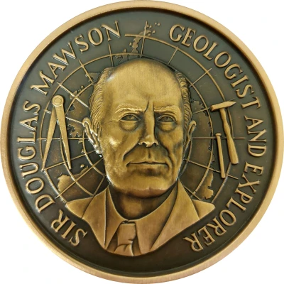 Medal - Douglas Mawson (Australian Academy of Science) ND front