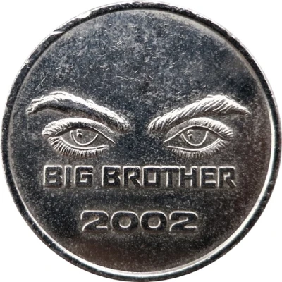 Medal - Dreamworld - Big Brother Advertising Token back