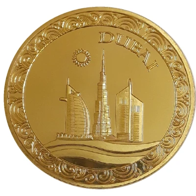 Medal Dubai ND back