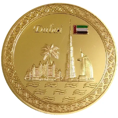 Medal Dubai ND back