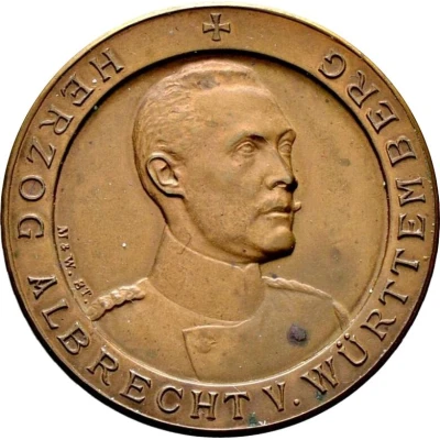 Medal - Duke Albrecht of Württemberg front