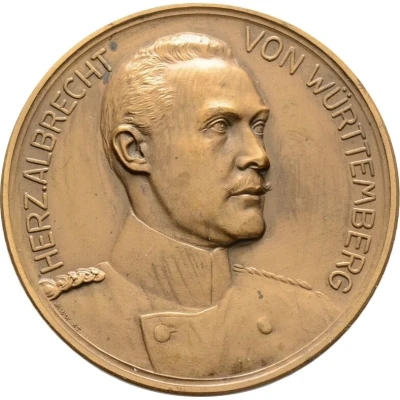 Medal - Duke Albrecht of Württemberg front