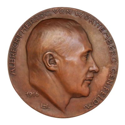 Medal - Duke Albrecht of Württemberg front