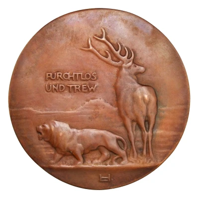 Medal - Duke Albrecht of Württemberg back