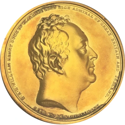 Medal - Duke of Clarence appointed as Lord High Admiral front