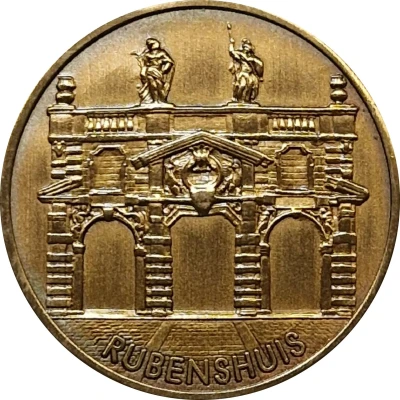 Medal - EGMP Antverpia Rubenshuis front