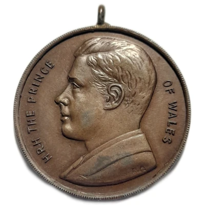 Medal - Edward Prince of Wales (South Africa 1925) ND front