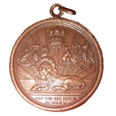 Medal - Edward Prince of Wales Visit to Chile front