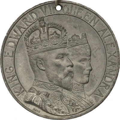 Medal - Edward VII Coronation; Ramsey front