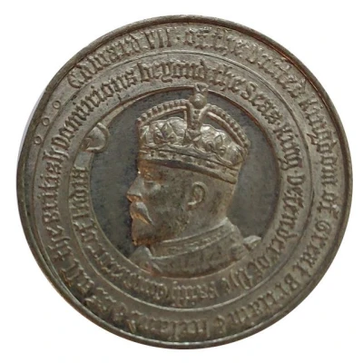 Medal - Edward VII Coronation front