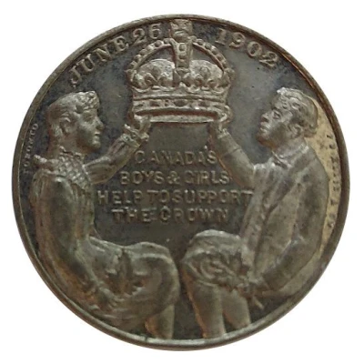 Medal - Edward VII Coronation back