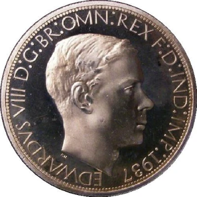 Medal - Edward VIII Advance Australia ND front