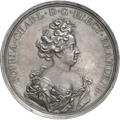 Medal - Electress Sophie Charlotte front