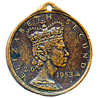 Medal - Elizabeth II Coronation front