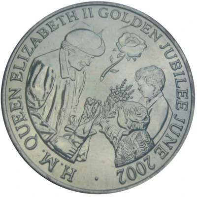 Medal - Elizabeth II Golden Jubilee front