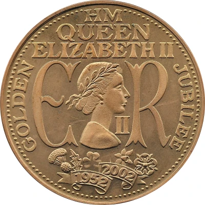 Medal - Elizabeth II Golden Jubilee front