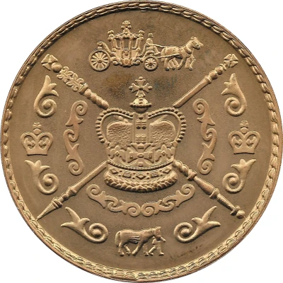 Medal - Elizabeth II Golden Jubilee back