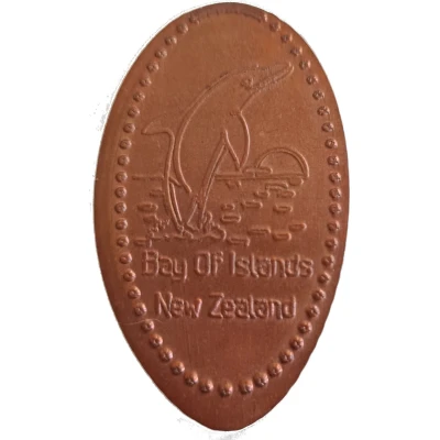 Medal (Elongated Coin)Bay of Islands ND front