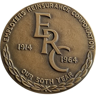 Medal - Employers Reinsurance Corporation front