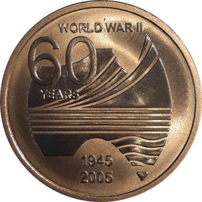 Medal - End of World War II 60th Anniversary front