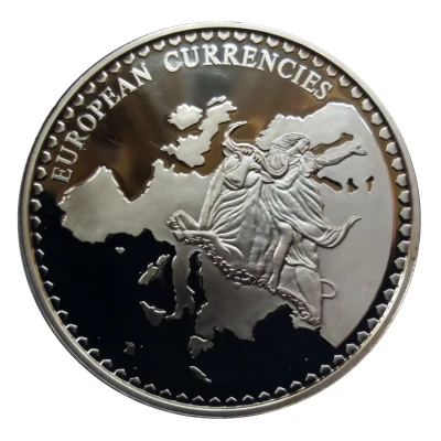 Medal - European Currencies (Andorra) ND back