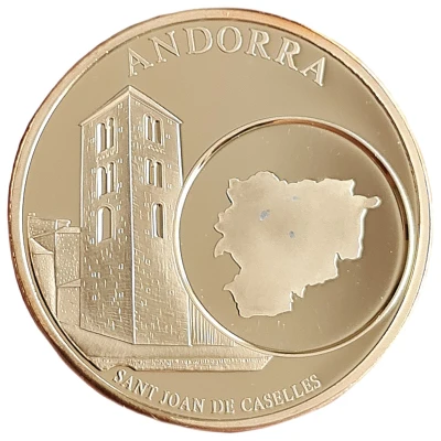 Medal - European Currencies (Andorra) ND front