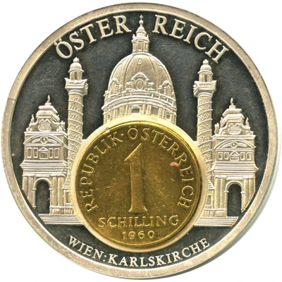 Medal - European Currencies (Austria) ND front