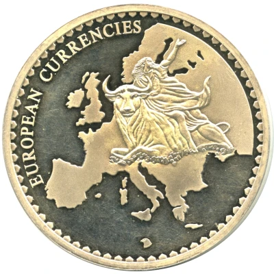 Medal - European Currencies (Austria) ND back