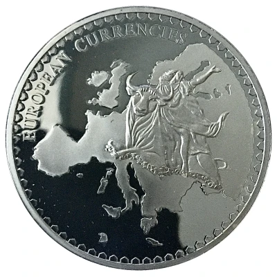 Medal - European Currencies (Belarus) ND back