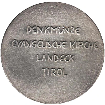 Medal - Evangelische Kirche Landeck Tirol ND back