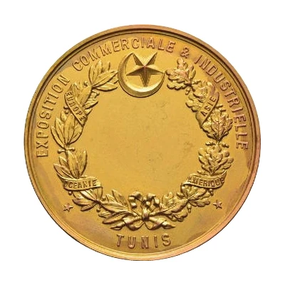 Medal - Exposition Commerciale and Industrielle (uniface) ND front