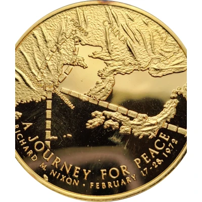 Medal - Eyewitness President Nixon's Journey to China back