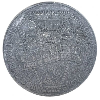 Medal - Fairfield Coin Club 1st Coin Show front