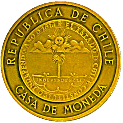 Medal - First medal of Chile ND front