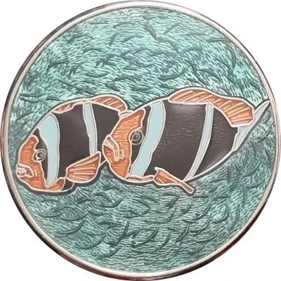 Medal - Fishes of the Reef Australia Post Token ND front