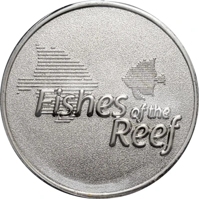 Medal - Fishes of the Reef Australia Post Token ND back