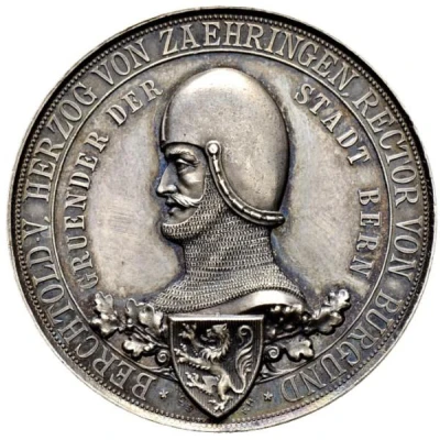 Medal - Foundation of Bern back