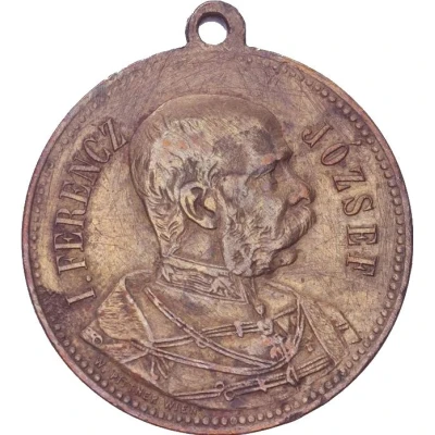 Medal - Franz Joseph I - Military Maneuver in Čakovec front